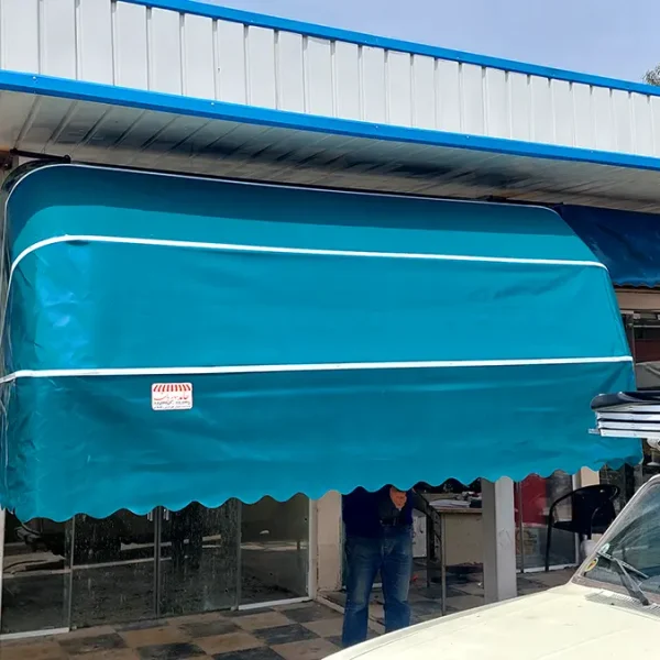 سایبان کالسکه ای سرمه ای